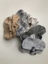 Calcetines finos de algodón para niños y niñas, calcetín de 1 a 7 años, barco de algodón, transpirable, tobillero, 5 par/lote