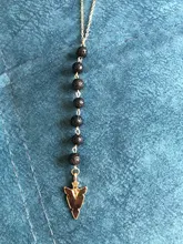 Collares con colgante de Cruz con borla larga para mujer, joyería, suéter, collar de Rosario cuentas, Gargantilla, cadena de bloqueo, collar largo, joyas