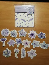 45 unids/pack Mohamm Kawaii japonés decoración diario lindo diario flor pegatinas Scrapbooking de papelería de la escuela suministros