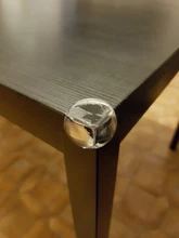 Protector de silicona de seguridad para niños y bebés, cubierta protectora de borde de esquina de la Mesa, anticolisión, 4 Uds.