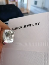 Anillo con iniciales Retro de Vnox para hombre, sello pesado voluminoso de 18mm, banda masculina, letras de acero inoxidable, regalo de joyería personalizado para él