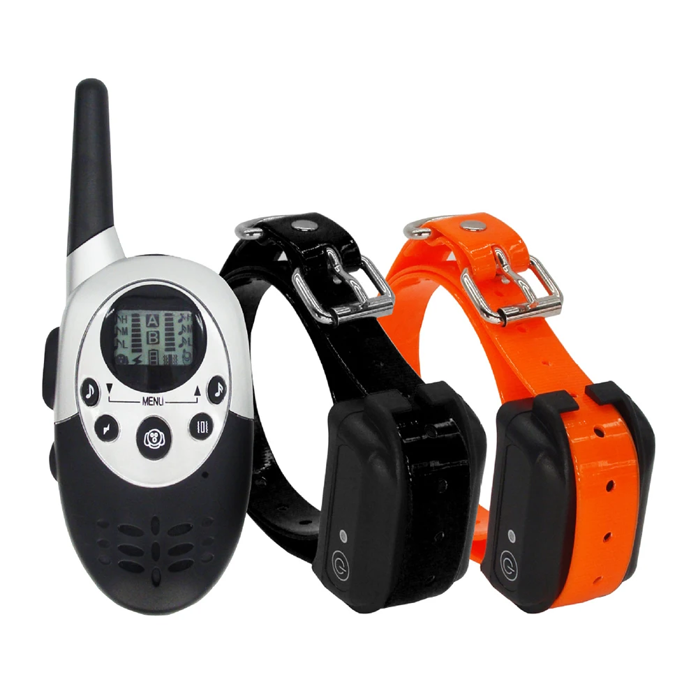 For 2 Dogs Remote Controller M86 Dog Training Collar Waterproof Rechargeable 1000 Yards LCD Trainer for Pet Electric Shock 
For 2 Dogs Remote Controller M86 Dog Training Collar Waterproof Rechargeable 1000 Yards LCD Trainer for Pet Electric Shock