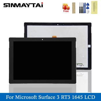 For Microsoft Surface 3 LCD Display + Touch Screen Digitizer Assembly Replacement for Mircosoft Surface RT3 1645 LCD Screen
For Microsoft Surface 3 LCD Display + Touch Screen Digitizer Assembly Replacement for Mircosoft Surface RT3 1645 LCD Screen