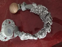 Chupete de algodón para bebé, chupete para recién nacido, chupete para la dentición, cadenas Dummy