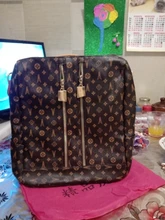 Mochila Vintage de diseño de marca de lujo para mujer, bolsa antirrobo con monograma turístico, bolsas de gran capacidad con estampado de letras