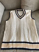 Suéter de terciopelo con cuello en V para hombre, chaleco masculino a rayas de talla grande 5XL, chalecos de estudiantes de estilo pijo Ulzzang para Otoño e Invierno