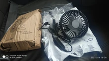 Ventilador USB de 2 estilos para coche, ventosa para asiento trasero de coche de un solo cabezal, 12V y 24V, Control Universal de viento grande y tres velocidades