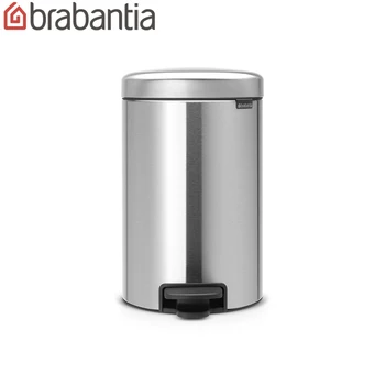 Бак мусорный Brabantia "NewIcon" с педалью, матовый с защитой от отпечатков, 12л. 112041
Бак мусорный Brabantia "NewIcon" с педалью, матовый с защитой от отпечатков, 12л. 112041