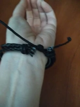 Brazalete con constelación de Escorpio, Sagitario, capricornio, acuario, cuerda negra, botón de cuero, pulsera, joyería del zodiaco para regalo, 12 Uds.