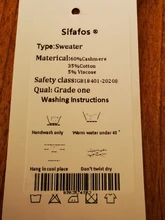 Suéter de punto con cuello en V para mujer, Jersey elegante de punto de Cachemira de algodón mezclado, suéteres de punto para Otoño e Invierno 2021