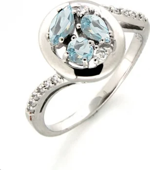 Silverhouse ring with Topaz and cubic zirconia
Silverhouse ring with Topaz and cubic zirconia
