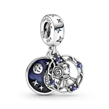 PANDORA, Charm pendant Pandora Princess Leia Star Wars 799252C01, ORIGINAL crafted in sterling silver 
PANDORA, Charm pendant Pandora Princess Leia Star Wars 799252C01, ORIGINAL crafted in sterling silver