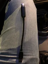 Lámparas decorativas USB para Interior de coche, luz de decoración ajustable, Mini LED para techo de coche, estrella, proyector de noche, lámpara de galaxia de ambiente