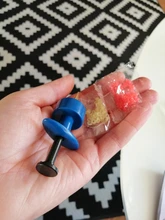 Uds portátil cebos de pesca Clip liviano Señuelos de Pesca profesional gusano gusanos Clip accesorio de aparejos de pesca