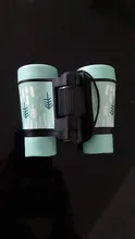 Binoculares de goma 4x30 para niños, telescopio antideslizante, portátil, regalos para exteriores, HB88