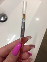 Juego de pinceles para manicura profesional, pinceles para pintura acrílica de diamantes de imitación, Kit de esmalte de Gel UV, gradiente de forro de uñas