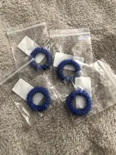Anillo sensorial para aliviar el estrés, juguete sensorial para alivio de tensión y ansiedad, anillo para dedo con pinchos, anillo de acupresión