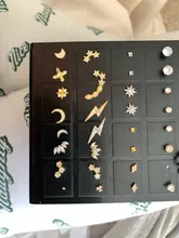 Canner 1 par 925 pendientes tipo botón de plata fina para las mujeres joyería fina hélice lindo pequeño Piercing para cartílago pendientes de botón pendientes W5