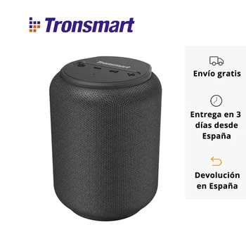 Tronsmart Element T6 Mini Altavoz Bluetooth Speaker Ultra portable with stunning bass Surround 360 ° sound crisp and 24
Tronsmart Element T6 Mini Altavoz Bluetooth Speaker Ultra portable with stunning bass Surround 360 ° sound crisp and 24