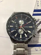 CURREN-Reloj de pulsera deportivo impermeable para hombre, cronógrafo de cuarzo con fecha, masculino, de lujo, nuevo