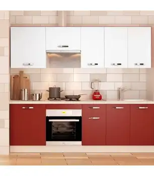 Full kitchen 240 cm Burgundy-white KIT-KIT
Full kitchen 240 cm Burgundy-white KIT-KIT