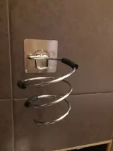 Soporte de secador de pelo, estante de estilismo de salón de barbería, alisadores de almacenamiento, organizador, soporte de acero inoxidable, nuevo