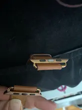 Conector adaptador para Apple Watch SERIE DE gomillas 6 SE 5 4 3 2 1, correa de iwatch 42mm 38mm 44mm 40mm, adaptador de cierre de acero inoxidable