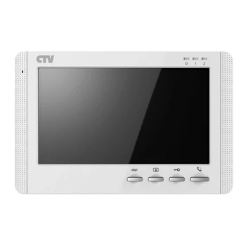CTV-M1704MD - Монитор видеодомофона. Видеодомофон. Экран: 7", 1024*600. До 2 панелей, до 2 камер. Детектор: 1 канал. MicroSD.
CTV-M1704MD - Монитор видеодомофона. Видеодомофон. Экран: 7", 1024*600. До 2 панелей, до 2 камер. Детектор: 1 канал. MicroSD.