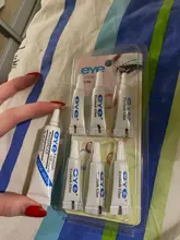 6 uds impermeable pestañas pegamento pestañas postizas extensión pasta adhesiva