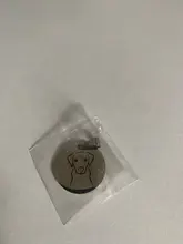 Grabado por encargo perro gato etiqueta Anti-perdido Pet ID etiqueta 2021 diseño Nombre del número de teléfono de perro cachorro Collar suministros