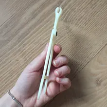 Pinza de ombligo redonda estéril desechable, alicates triangulares abiertos, herramientas para Piercing en la oreja y la nariz, suministros de perforaciones para tatuaje, 1 ud.