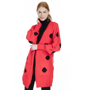 Lela Coarse Polka Dot Pockets Cardigan WOMEN CARDIGAN 5377195
Lela Coarse Polka Dot Pockets Cardigan WOMEN CARDIGAN 5377195