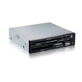 Lector Interno de Tarjetas de Memoria y DNI electronico USB Negro 
Lector Interno de Tarjetas de Memoria y DNI electronico USB Negro