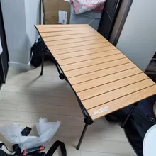 Mesa plegable portátil para acampar al aire libre, mesa de Picnic de aleación de aluminio, escritorio para barbacoa, jardín, cocina, senderismo y viaje