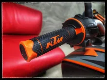 Rubber Hand-Grips Motorcycle-Handle-Gel EXC Ktm Duke-125 XCF 22mm for Duke-125/200-250/390/..
