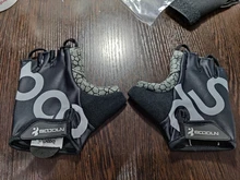 Boodun-guantes de ciclismo de medio dedo, de silicona, antideslizantes, transpirables, para ciclismo de montaña o carretera