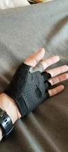 Guantes de ciclismo antideslizantes, para invierno, guantes termicos hombre guantes nieve,transpirables, de medio dedo, para deportes de choque, moto para hombre y mujer