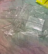 Caja de aislamiento de cría de pecera de acrílico transparente, soporte para incubadora de acuario