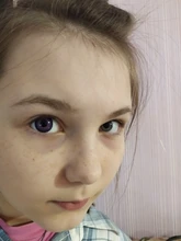 2 unids/par lentes de contacto de Color ojo Vika tricolor serie de lentes de contacto de Color de lente de contacto para los ojos de lentes de contacto