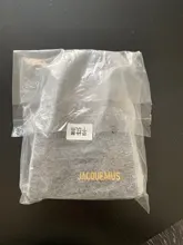 Jacquemus-Bolso De hombro cruzado De piel para mujer, bandolera De diseñador De lujo