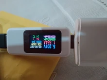 Voltímetro Digital de CC, amperímetro, medidor de corriente de voltaje, amperímetro, Detector, cargador tipo batería externa, probador USB 13 en 1