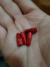 Tubo de aleación de aluminio para neumático de bicicleta de montaña, tapas de válvula de aire, FV, francés, 6 colores, 4 Uds.