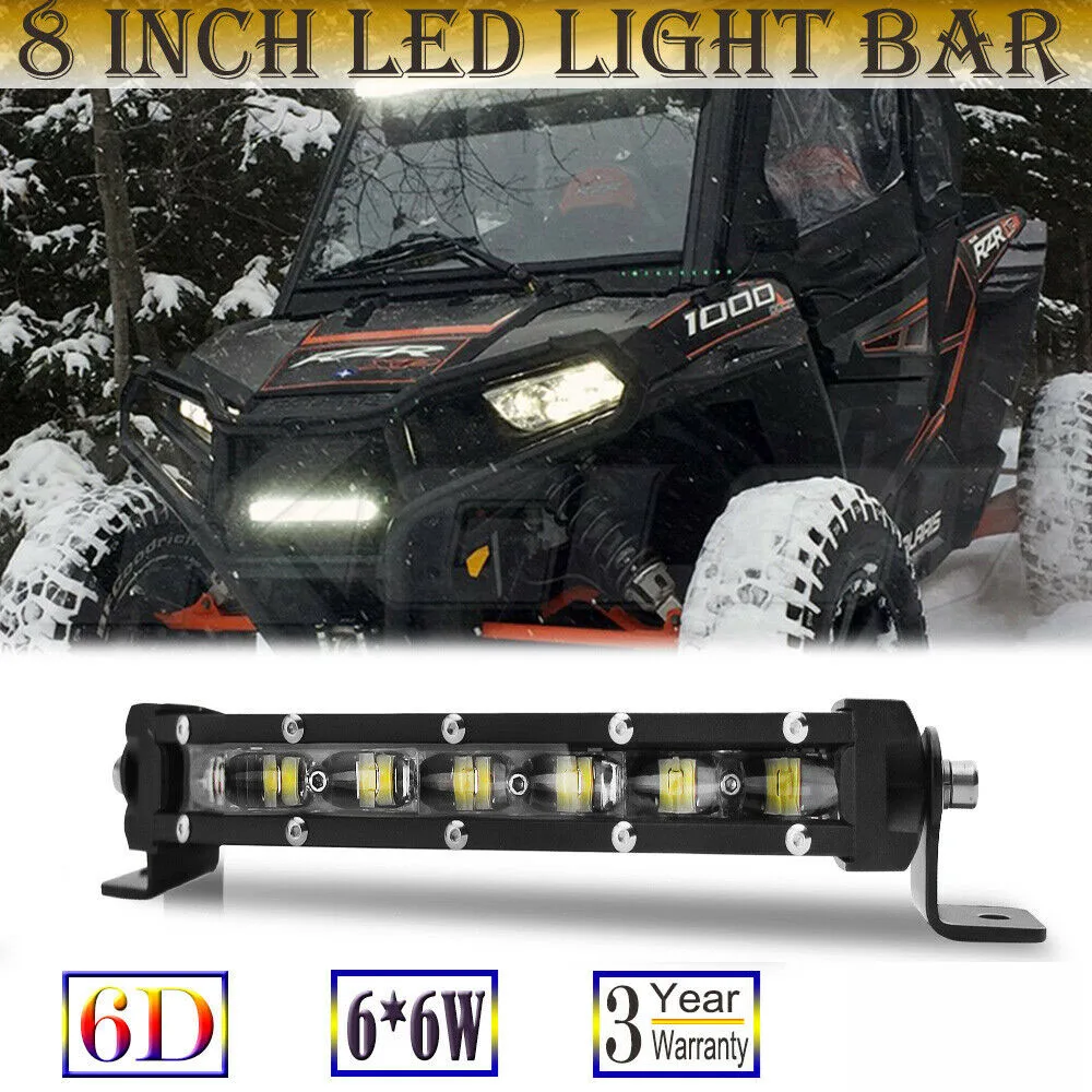 HAOLIDE 6D 8 INCH LED Lighr Bar Offroad Work Light 36w Chips Car UTV ATV UTE Combo Led-light-bar for Lada
HAOLIDE 6D 8 INCH LED Lighr Bar Offroad Work Light 36w Chips Car UTV ATV UTE Combo Led-light-bar for Lada