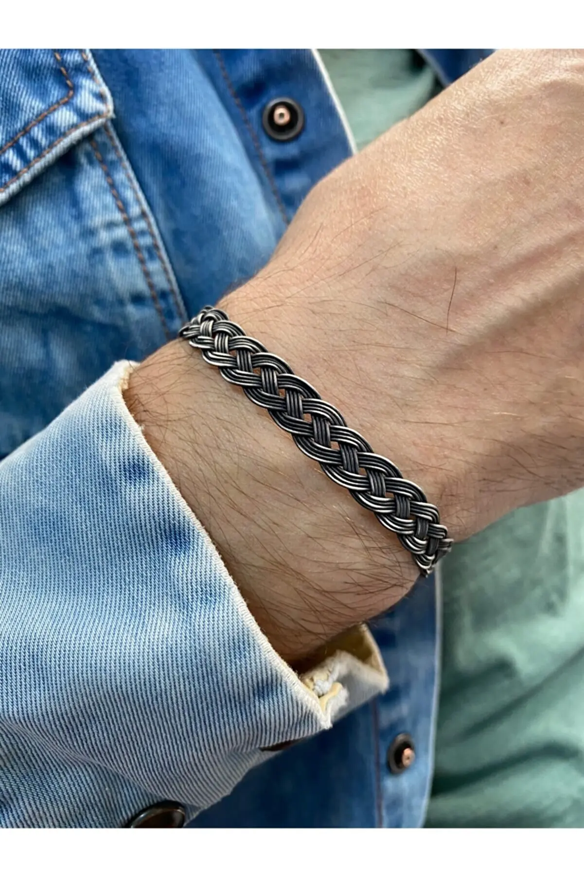 1000 Sterling Silver Twisted Woven Bracelet Neutral Retro Thai Original Handmade Exquisite Unique Opening Bracelett Gift 2022
1000 Sterling Silver Twisted Woven Bracelet Neutral Retro Thai Original Handmade Exquisite Unique Opening Bracelett Gift 2022