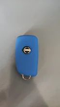 Funda de silicona para llave del coche para Nissan X Trail T31 Tiida Murano T32 Qashqai J10 Juke accesorios Maxima Altima Geniss clave Shell caso del