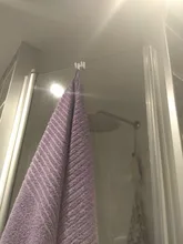 Gancho de aluminio para puerta en forma de H, colgador colgante para baño y cocina, bolsa de toalla de ducha, accesorios organizadores, 1 Uds.