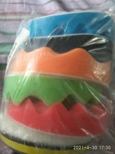 Almohadilla de pulido para coche, almohadilla de esponja de pulido para coche, adaptador de taladro abrasivo, accesorio de herramientas de encerado, 3, 5, 6 y 7 pulgadas, 7 Uds.