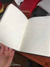 Cuaderno de cuero súper grueso para negocios, oficina y trabajo, diario con 360 páginas A5, bloc de notas agenda escolar, suministros