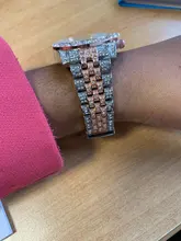 ALLICEONYOU-relojes de circonia cúbica, pulsera de diamantes de alta calidad, de acero inoxidable, Color oro nuevo y plateado, a la moda, Hip Hop, para regalo