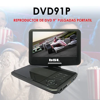 Portable 9 inch DVD player for car DVD91P with flip and swivel screen | DVD Compatible player, CD MP3
Portable 9 inch DVD player for car DVD91P with flip and swivel screen | DVD Compatible player, CD MP3